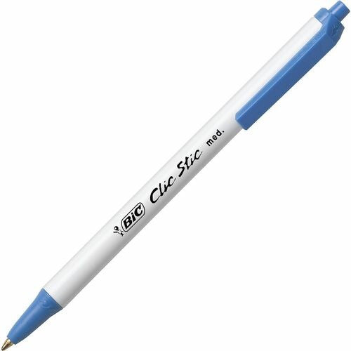 BIC Bic BICCSM11BE Retractable Ballpoint Pen Blue Dozen