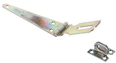 NATIONAL HARDWARE National Mfg N129-668 6 Inch Zinc Hinge Hasp Padlockable