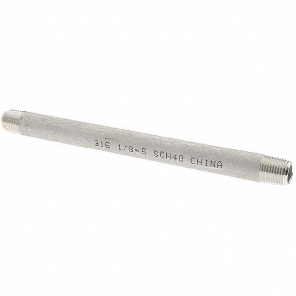 VALUE COLLECTION Value Collection 6BN1/8*5 Stainless Steel Pipe Nipple