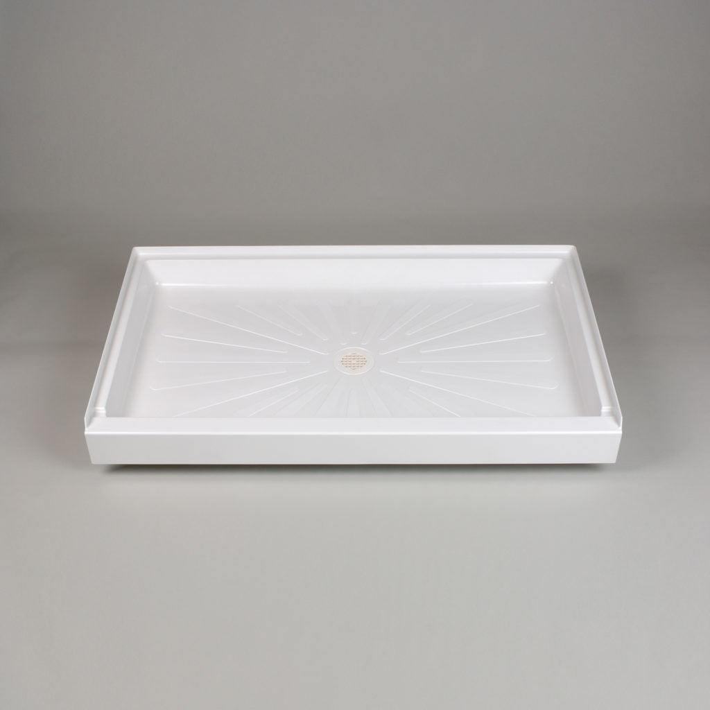 MUSTEE MUSTEE 3254M Durabase Shower Floor 32 x 54 White