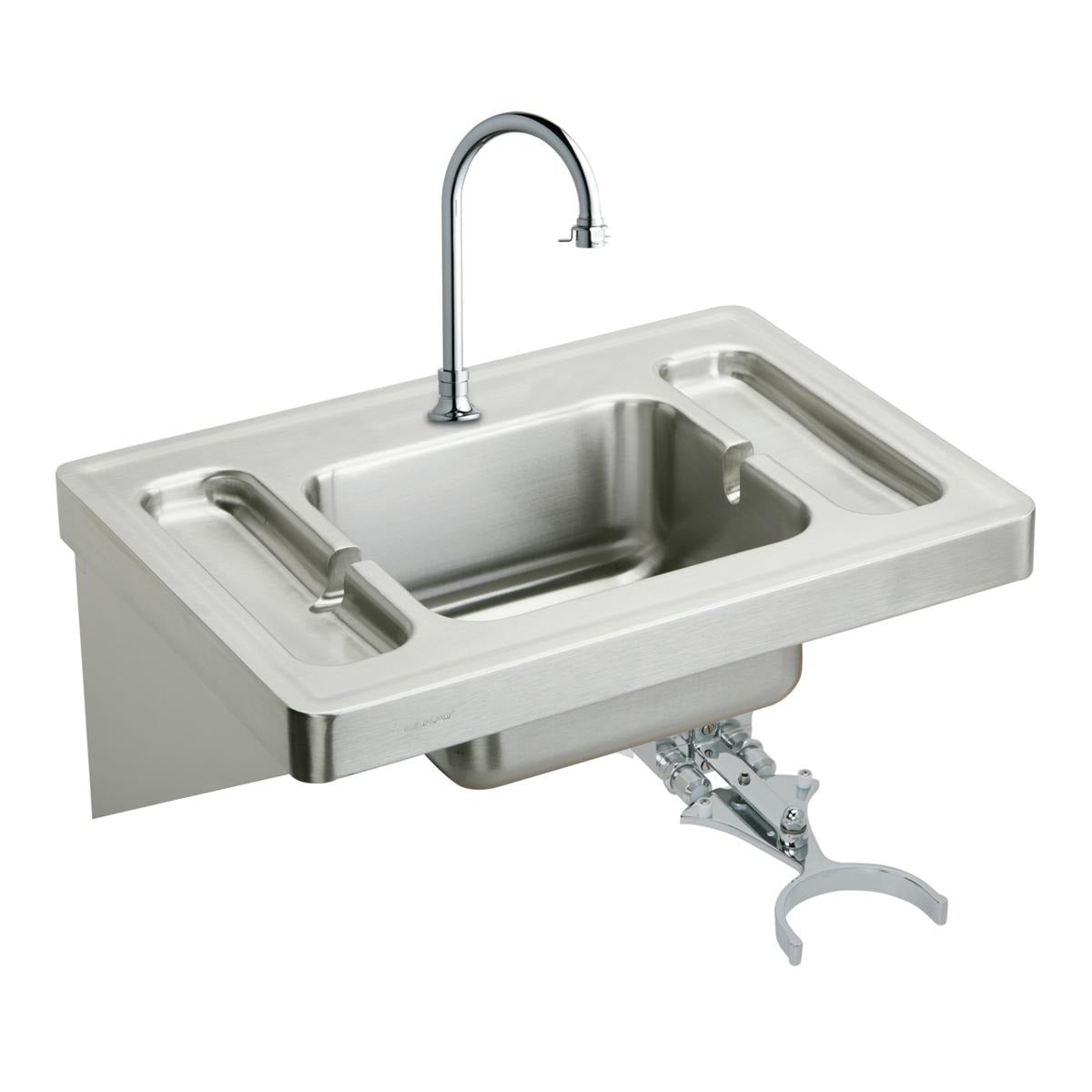 BSC PREFERRED Bsc Preferred ESLV2820KC Wall-hung Lavatory Sink Kit