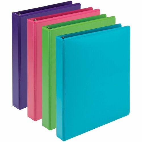 SAMSILL Samsill SAMMS48639 View Binder 1 Inch 3-ring Pack of 4