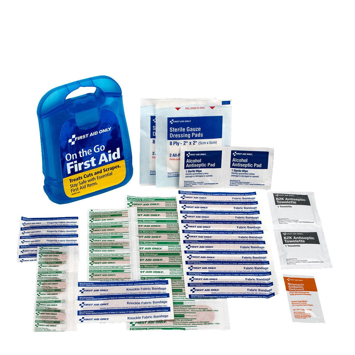 FIRST AID ONLY First Aid Only 91098 29 Pc Mini Plastic First Aid Kit (29 Piece)