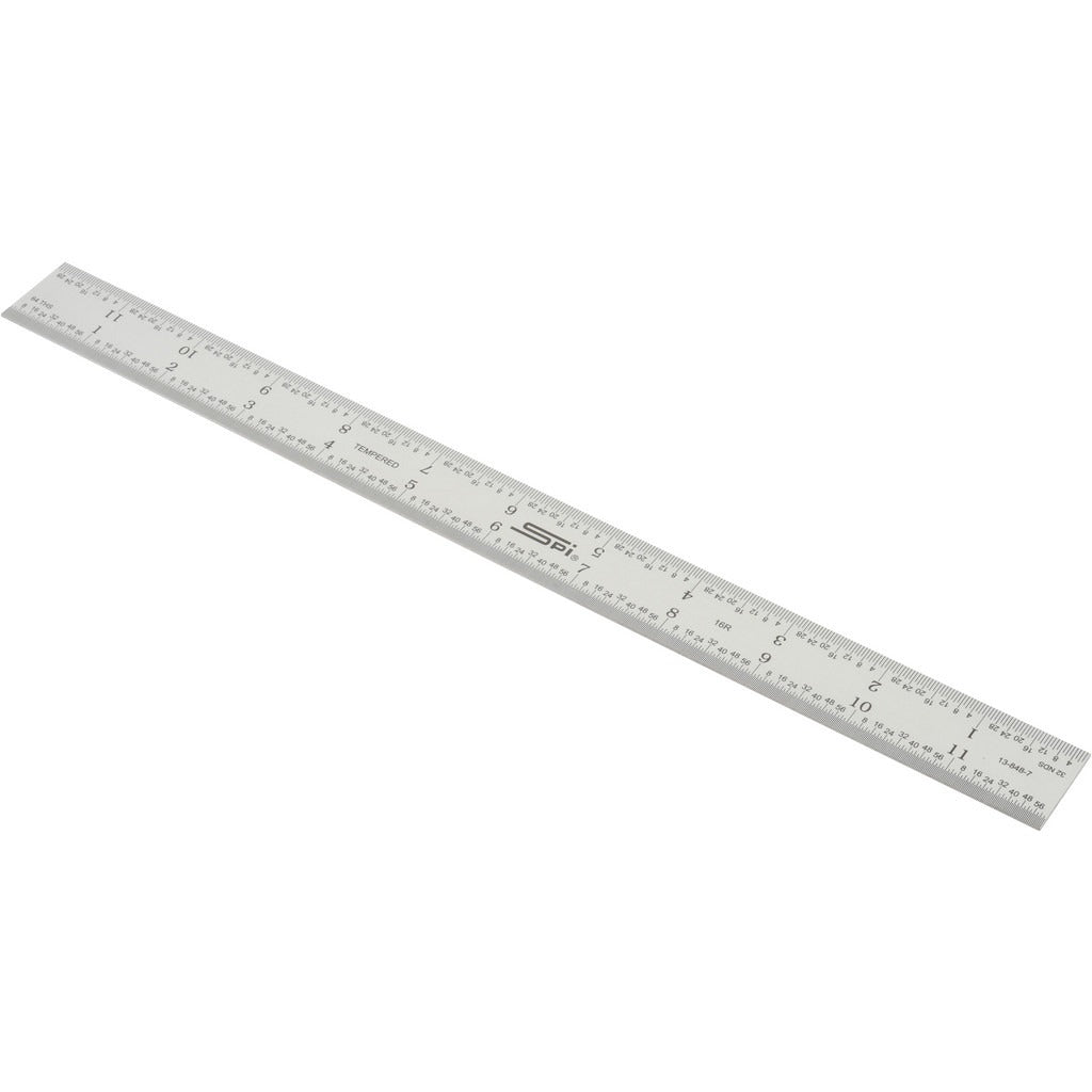 SPIROTHERM Spi 13-848-7 Steel Rule 12 Inch 16R Rigid
