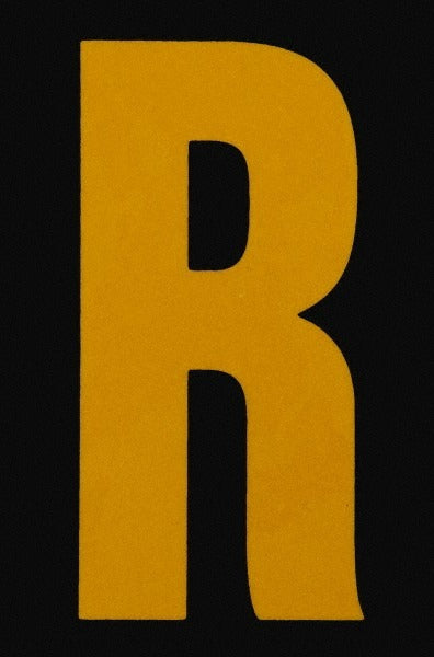 STRANCO Stranco RUM5PK-300-R Letter R Reflective Label 5 Pack
