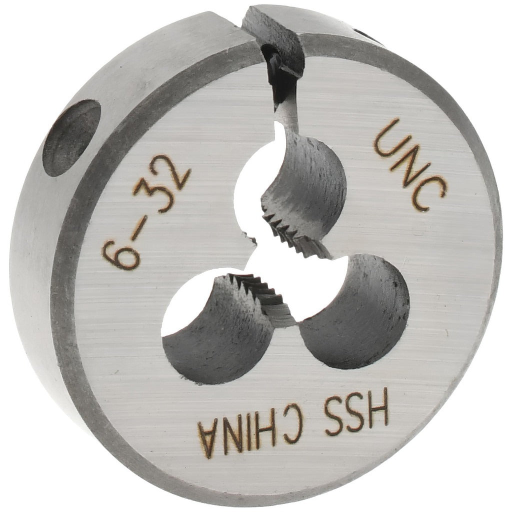 VALUE COLLECTION Value Collection 314-1022 Round Die 6-32 Unc High Speed Steel