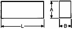 SECO TOOLS Seco 63002167 Tool Bit Blank WKE45 Cobalt Rectangle