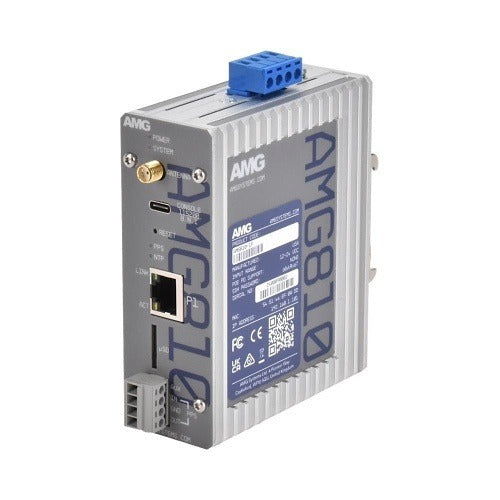 AMG SYSTEMS Amg Systems AMG810-1F Network Time Server Din Rail
