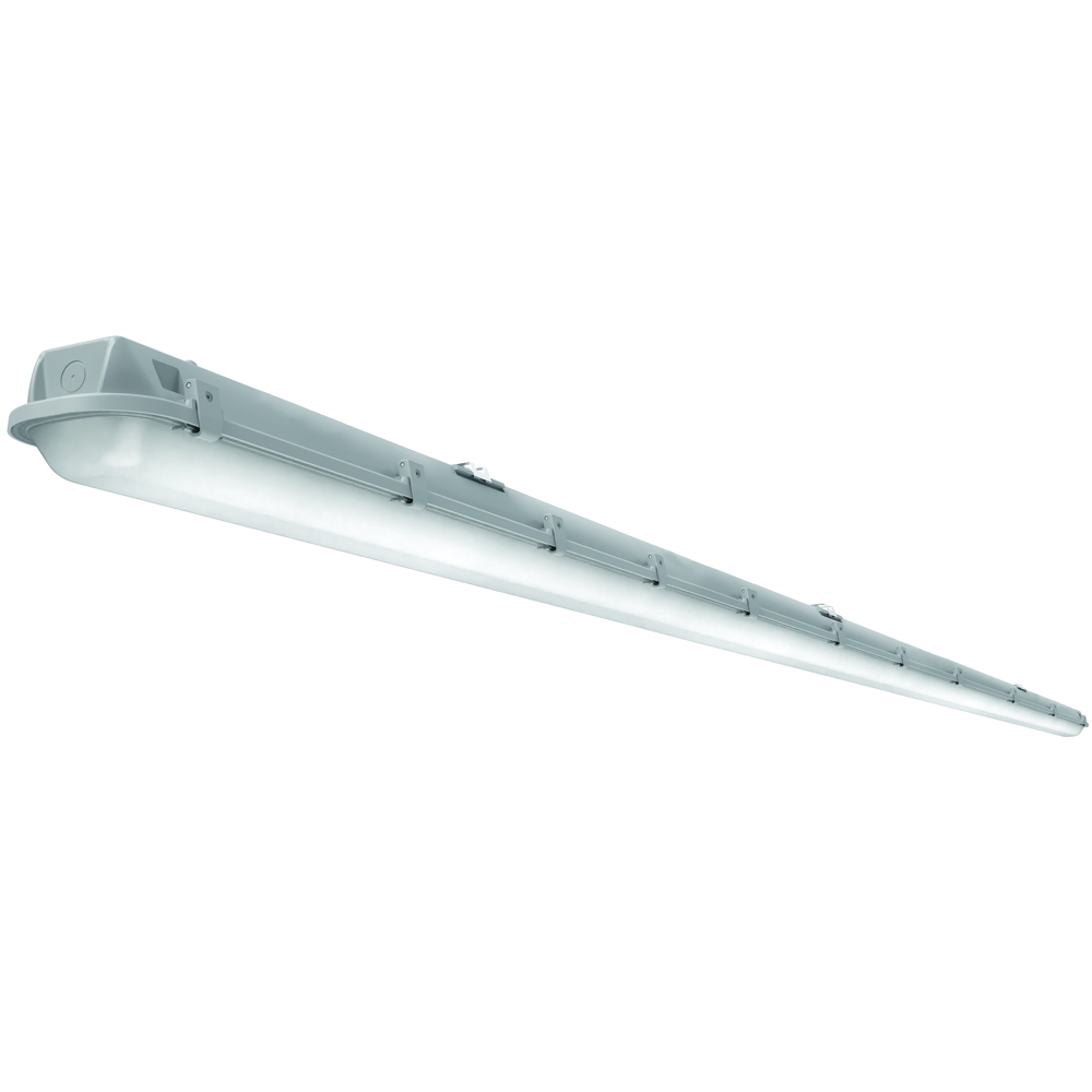 Lithonia Lighting CSVT-L96-ALO4-MVOLT-SWW3-80CRI 8ft LED Vapor Tight Strip Light Switchable Lumens 120-277V 35K/40K/50K 80 CRI