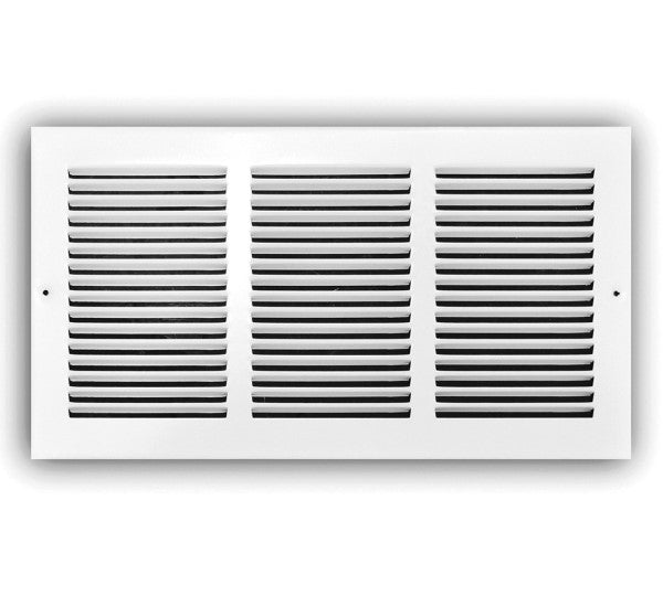 TRUaire 17030X12 1-Way Stamped Face Return Air Grille, 30 in W x 12 in H x 1/4 in THK, 489 to 1140 cfm