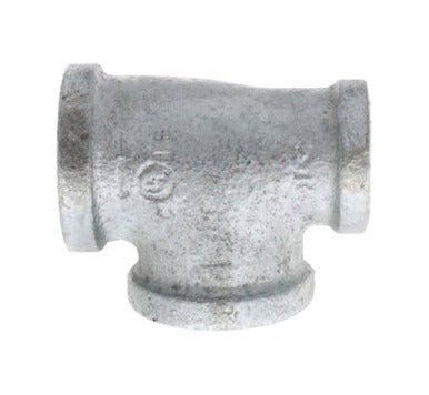 EVERFLOW Everflow GMRT1407 Galvanized malleable reducing tee (1-1/4 x 1/2 x 1-1/4) Replaces GVT125-050-125