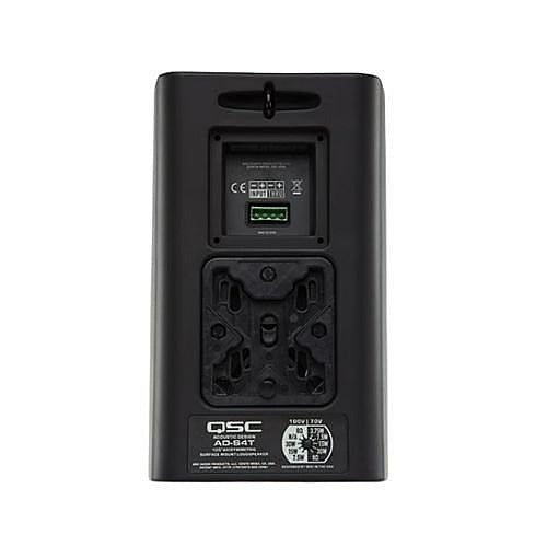 QSC Qsc Llc AD-S4T-BK All Weather Surface Mount Speaker