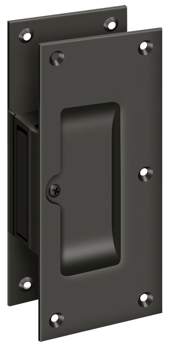 DELTANA Deltana SDP60U10B Pocket Lock 6 in Passage Oil Rubbed Bronze