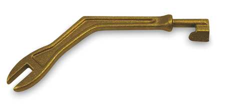 B&K 151-064 Angle Meter Key, 4 in OAL, Brass