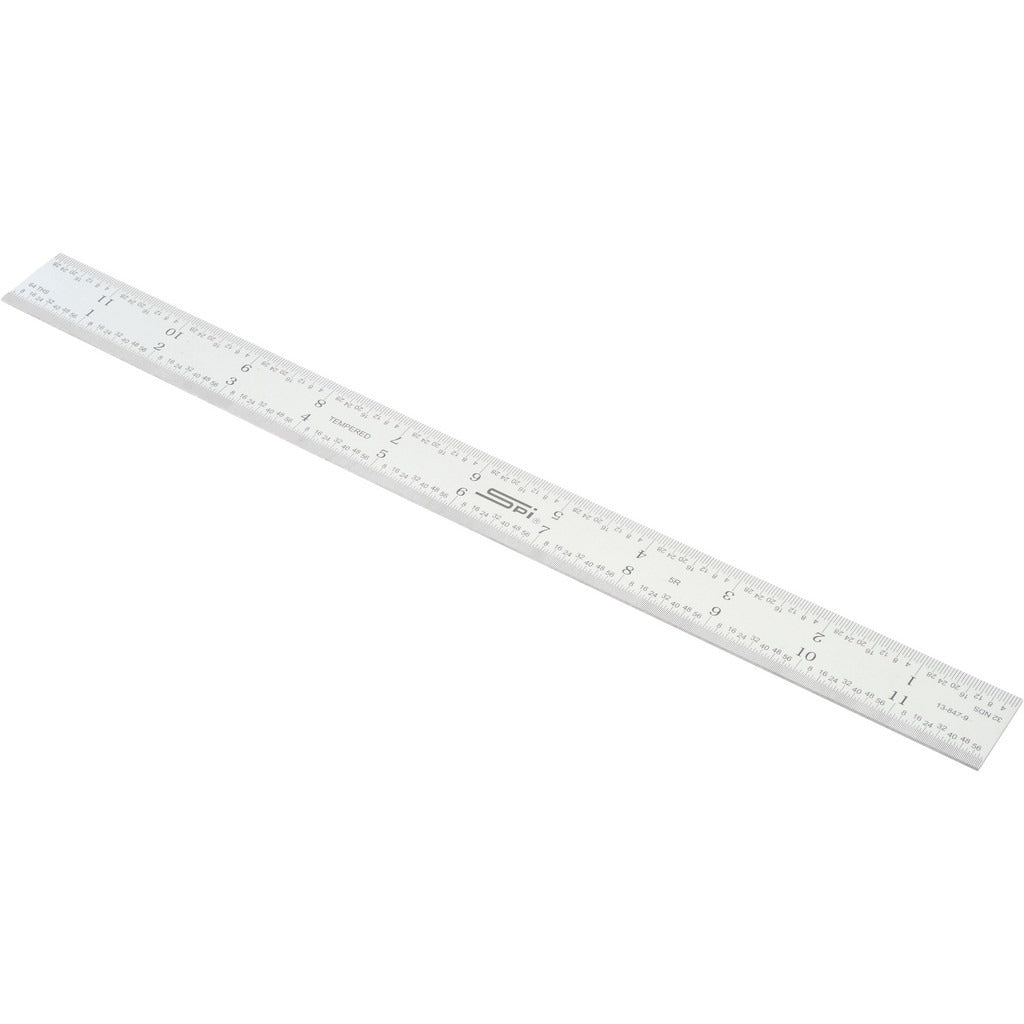 SPIROTHERM Spi 13-847-9 Steel Rule 12 Inch 5R Rigid