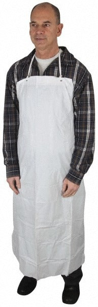 PRO-SAFE Pro-safe KM-AP-PVC-6R-3550-WHITE Disposable Bib Apron