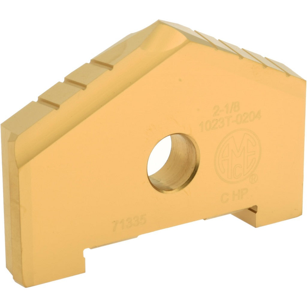 ALLIED MACHINE AND ENGINEERING Allied Machine 1023T-0204 Spade Drill Insert 2-1/8 in Hss Tin