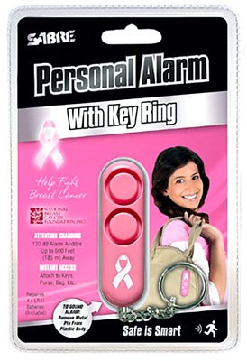 SABRE Security Equipment Corporation PA-NBCF-01 Personal Alarm 110 Db