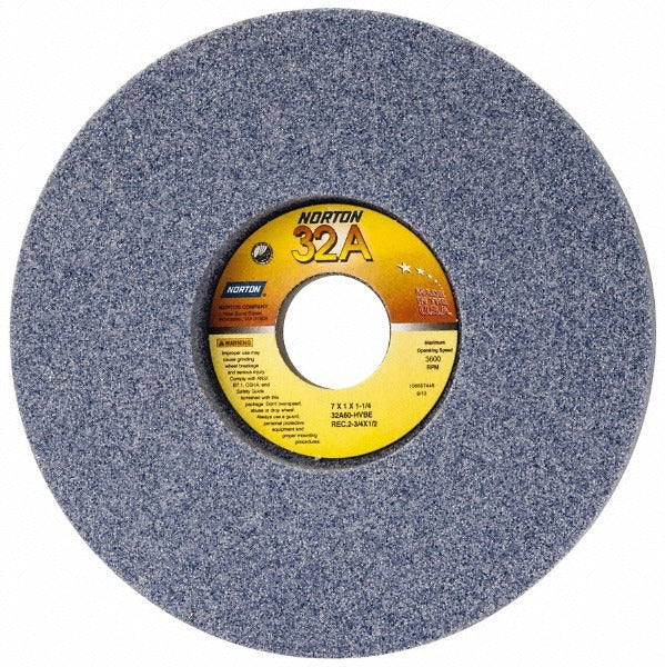 NORTON Norton 66252942697 Surface Grinding Wheel 60 Grit 7in