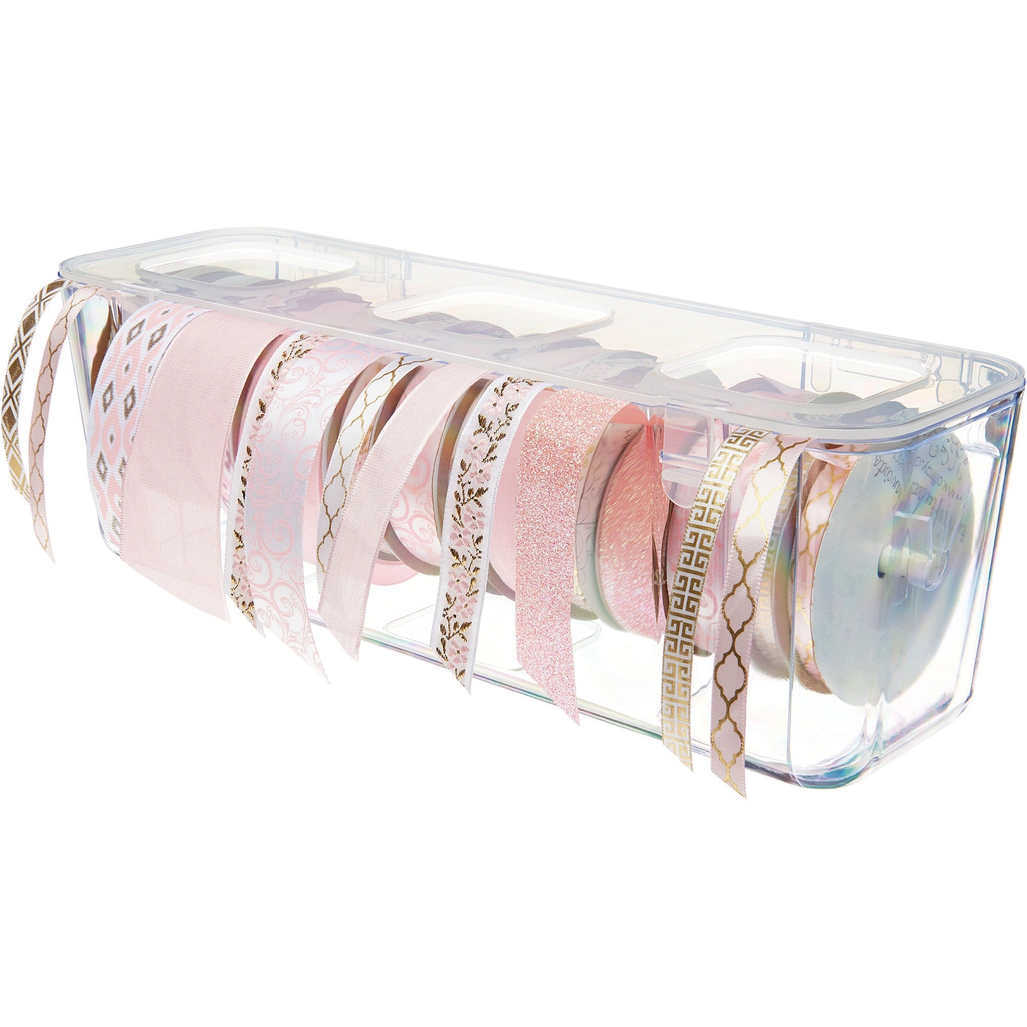DEFLECTO Deflecto DEF29321CR Ribbon Dispenser (4.4 in H x 13.3 in W x 4.2 in D)