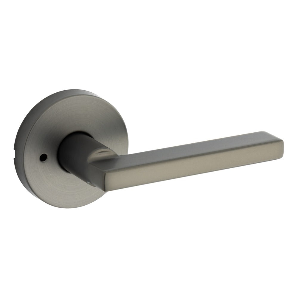 KWIKSET Kwikset 730HFLRDT-18G Halifax Privacy Door Lock Gunmetal