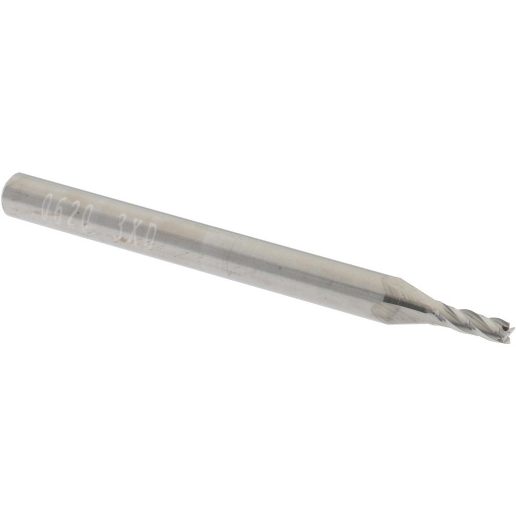 KYOCERA SGS PRECISION TOOLS Sgs 00570 Square End Mill 1/16 in 4 Flute Solid Carbide