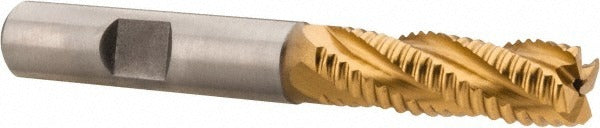 HERTEL Hertel 44839140 Roughing End Mill 3/8 in 4 Flute Cobalt Tin