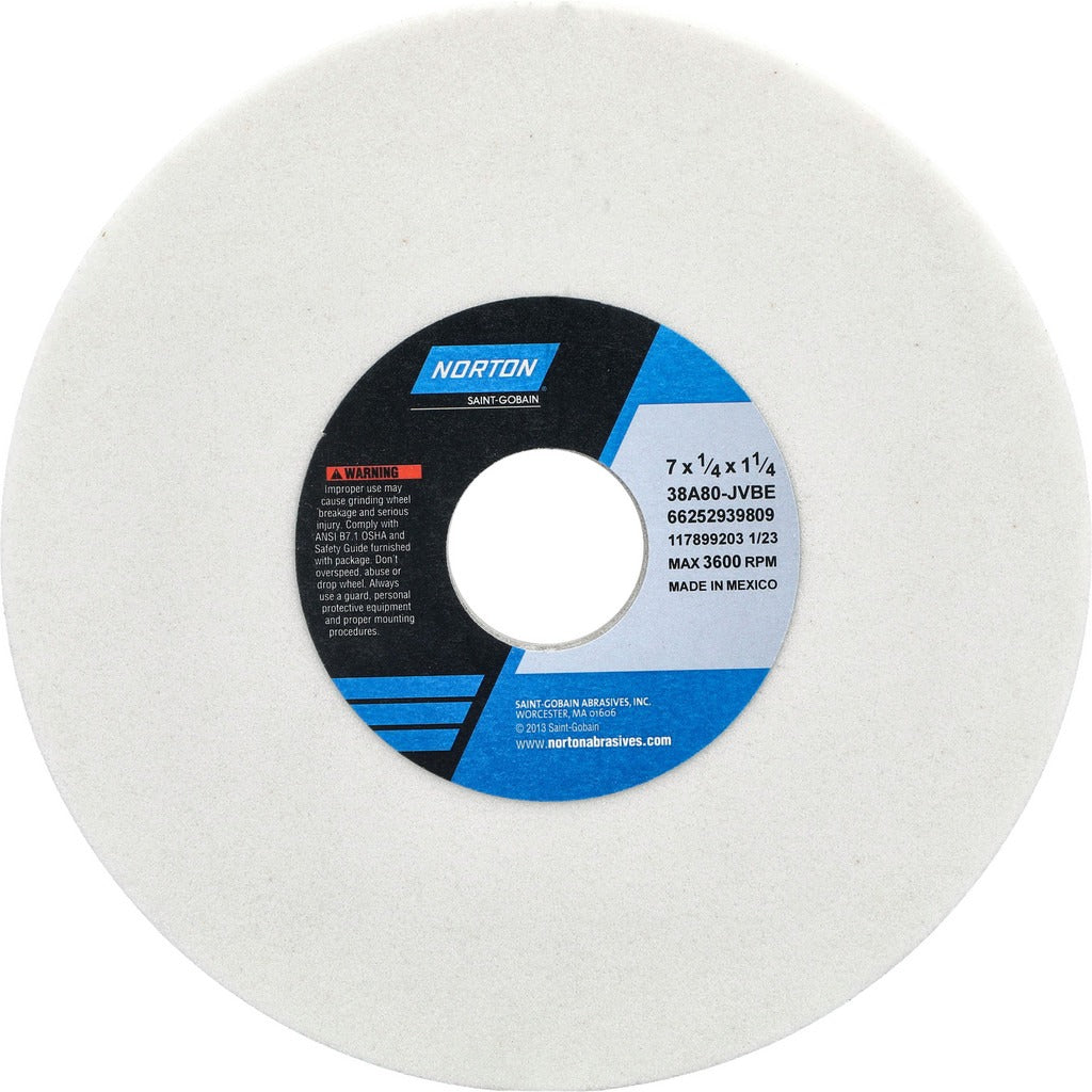 NORTON Norton 66252939809 Surface Grinding Wheel 7in 80 Grit