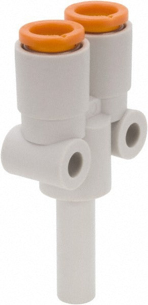 SMC Smc Pneumatics KQ2U03-99A Y-plug Tube Fitting 5/32 in Od