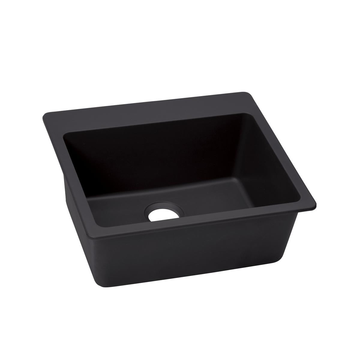 BSC PREFERRED Bsc Preferred ELX2522CA0 Drop-in Kitchen Sink Caviar