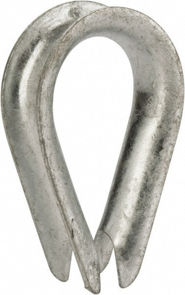VALUE COLLECTION Value Collection 40425 Wire Rope Thimble Clip 7/16 in Steel
