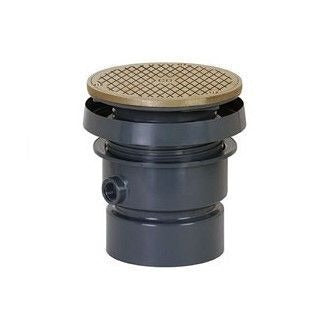 SIOUX CHIEF SIOUX CHIEF 834-4PNR FinishLine 834 Series 4 in. Hub Plastic Cleanout