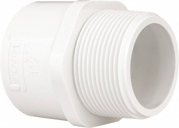 VALUE COLLECTION Value Collection 436-015 Pvc Male Adapter 1-1/2 in Sch 40