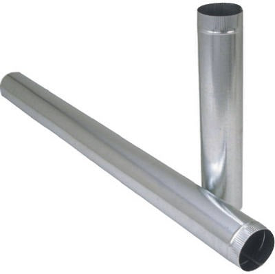 IMPERIAL Imperial GV0362-A Galvanized Furnace Pipe 4x60 in 30GA