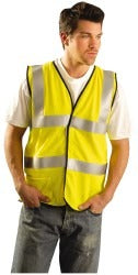 OCCUNOMIX Occunomix LUX-SSFGCFR-YM Hi-vis Vest Medium Ansi Class 2