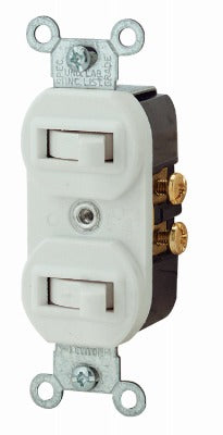 LEVITON Leviton R62-05241-0WS Single Pole 3-way Switch 15A 277V