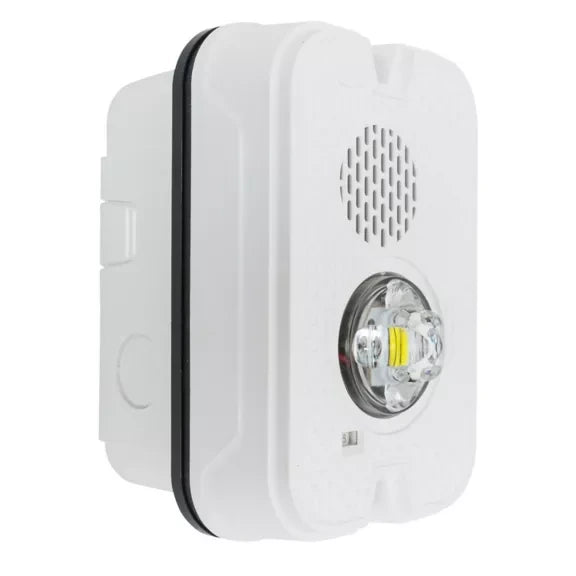 SYSTEM SENSOR System Sensor P2GRKLED L-Series outdoor compact wall-mounted horn strobe 16-33 VDC (compact wall) P2RK