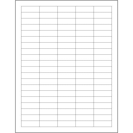 BSC PREFERRED Bsc Preferred LL106 Blank Labels 10000 Per Case