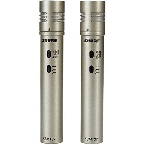 SHURE Shure KSM137/SL Stereo Condenser Mic Stereo Pair
