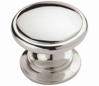 AMEROCK Amerock BP5301226 Cabinet Knob 1.25 in Polished Chrome