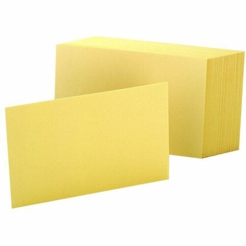 OXFORD Oxford OXF7420CAN Colored Blank Index Cards 4x6 in 100 Pack