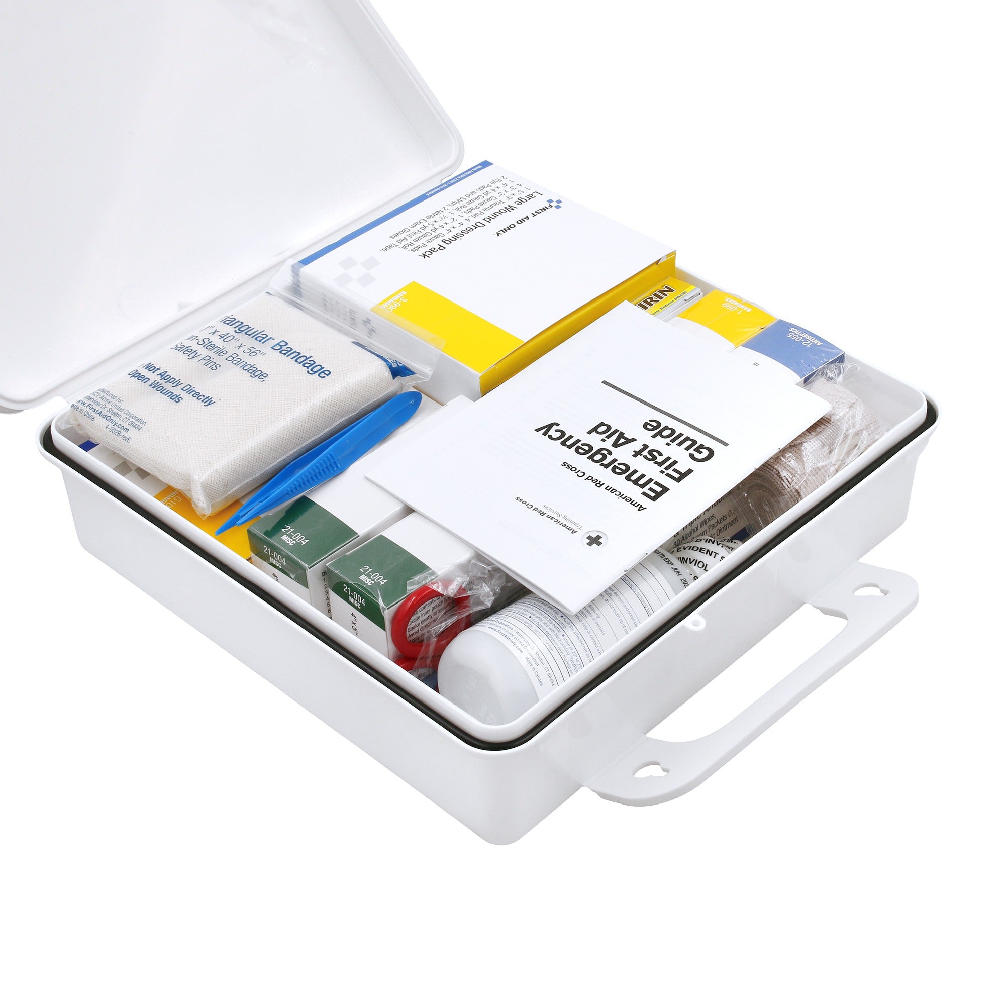 PRIME-LINE Prime-Line MP10596 First Aid Kit (50 Person, Weatherproof Plastic Case)