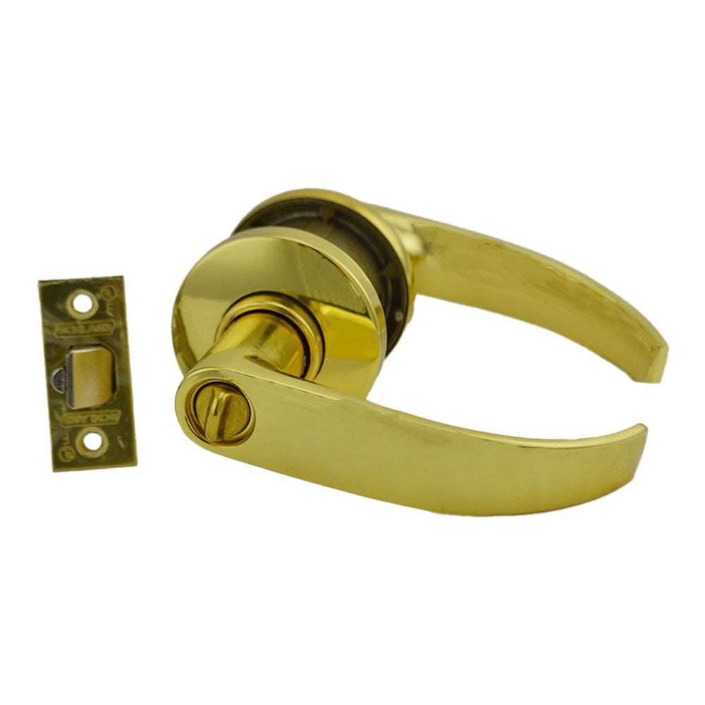 SCHLAGE Schlage Commercial S51PNEP605 Entry Lockset Bright Brass