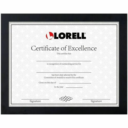 LORELL Lorell LLR49418 Certificate Frame 8.5x11 Desk Wall