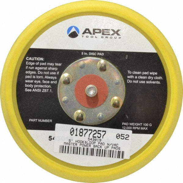 CLECO Cleco 543019 Hook Loop Disc Backing Pad 5 Inch