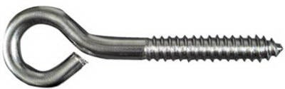 NATIONAL HARDWARE National Mfg N220-780 Lag Screw Eye 0.25x5 in Stainless