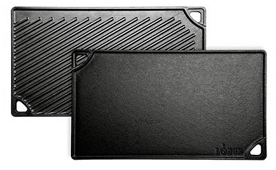 LODGE Lodge Mfg LDP3 Reversible Cast Iron Griddle 16.75x9.5in