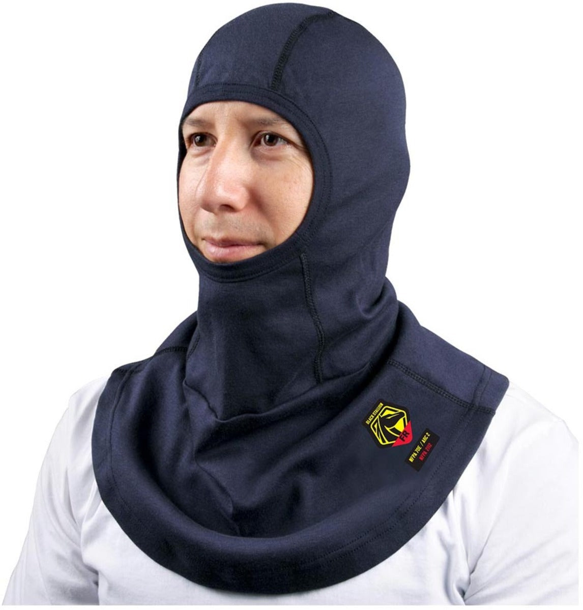 BLACK STALLION Black Stallion AH1520-NV Arc-Rated Flame-Resistant Cotton Balaclava One Size