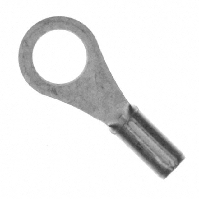 PANDUIT Panduit P22-4R-C Ring Terminal Non-Insulated 26-22 AWG #4 Stud PK100