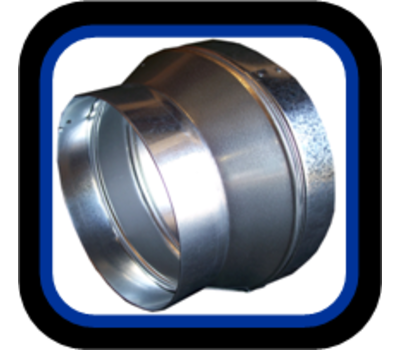 AIR FLOW PRODUCTS Air Flow Products 850-1-000000-000807 Reducer Increaser 8x7